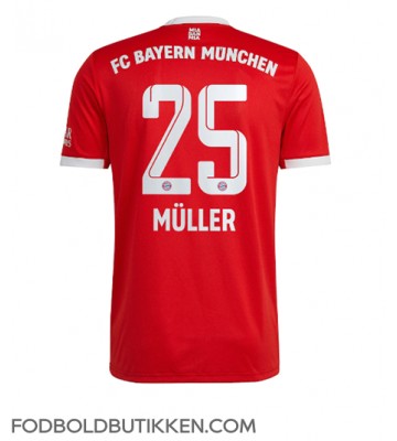 Bayern Munich Thomas Muller #25 Hjemmebanetrøje 2022-23 Kortærmet